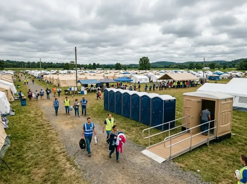 disaster-relief-camp-restrooms-010 — frequently asked questions, Dumpster & Portable Bathrooms Rental in Stone Park, IL